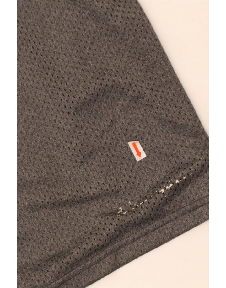 Champion Pantalones cortos deportivos para hombre Poliéster gris grande