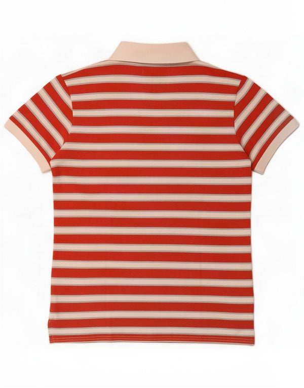 Murphy & Nye Polo para mujer UK 44 Algodón de rayas rojas medianas