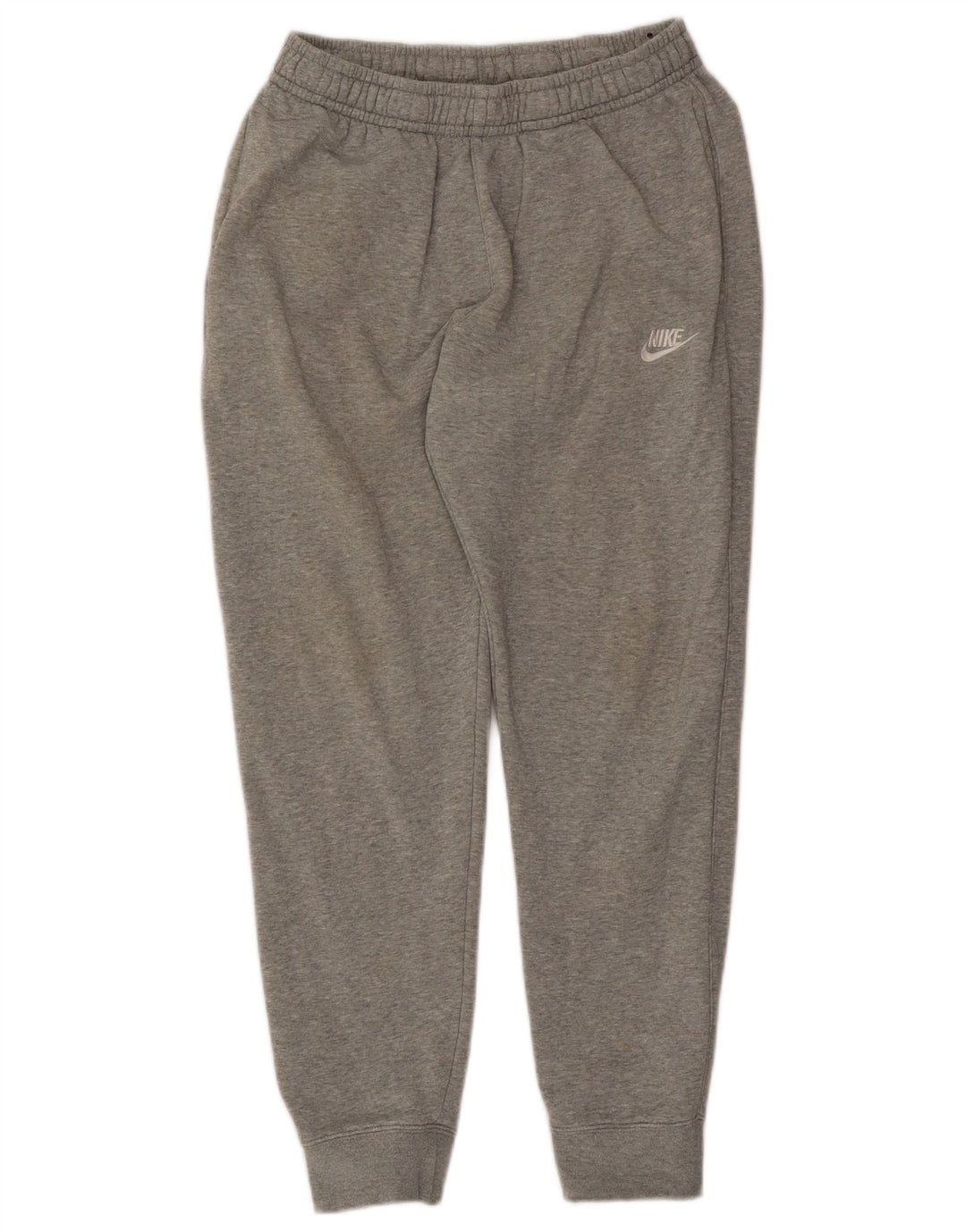 NIKE Hombre Pantalones de Chándal Joggers Gris Medio Algodón