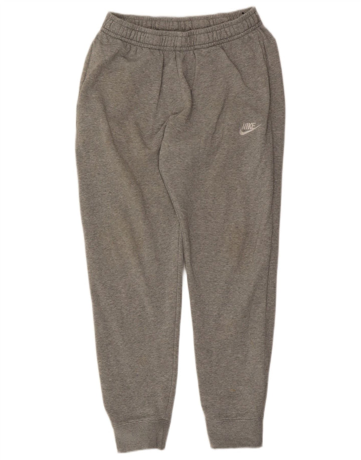 NIKE Hombre Pantalones de Chándal Joggers Gris Medio Algodón