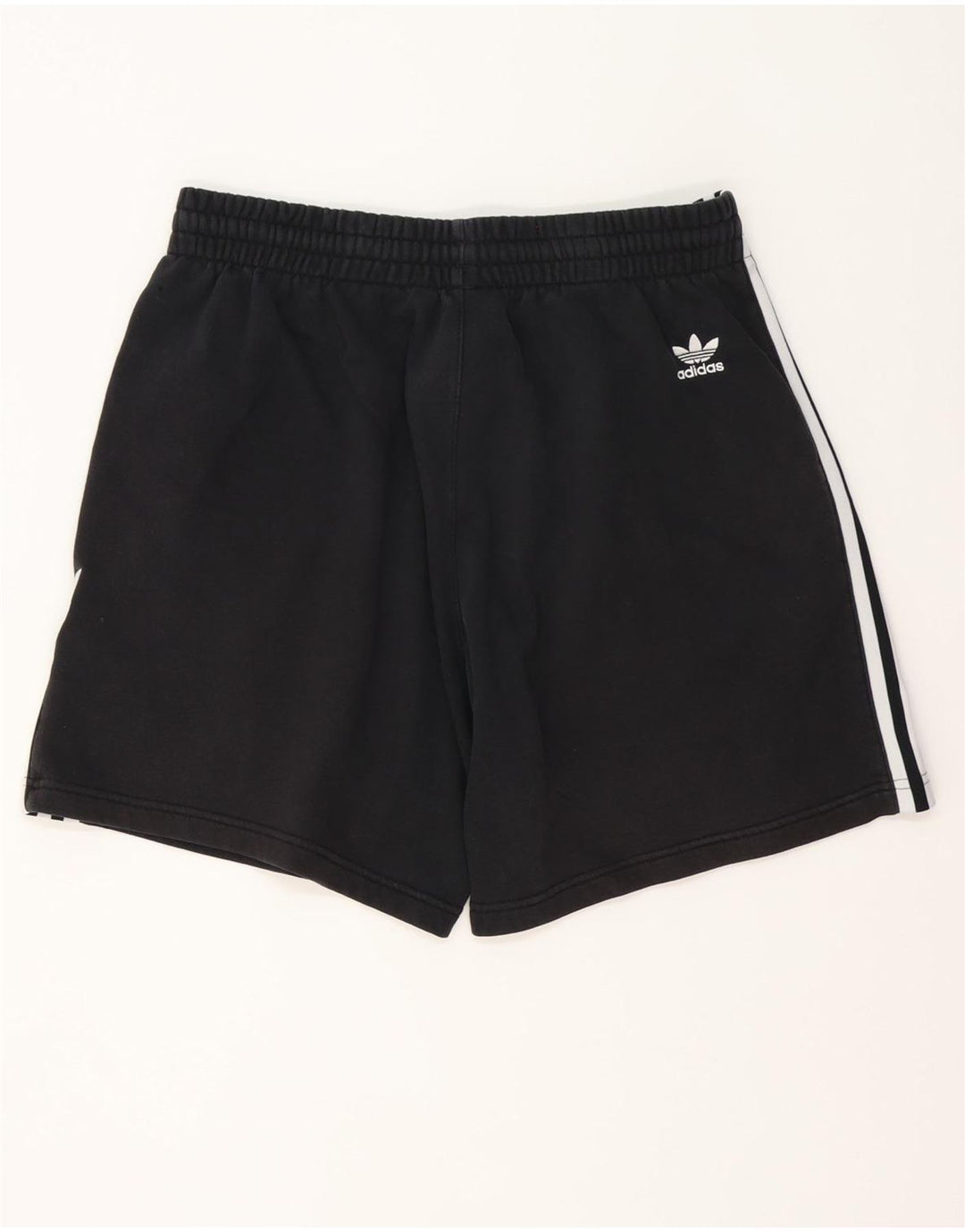 Adidas - Pantalones cortos deportivos para hombre, talla grande, algodón negro