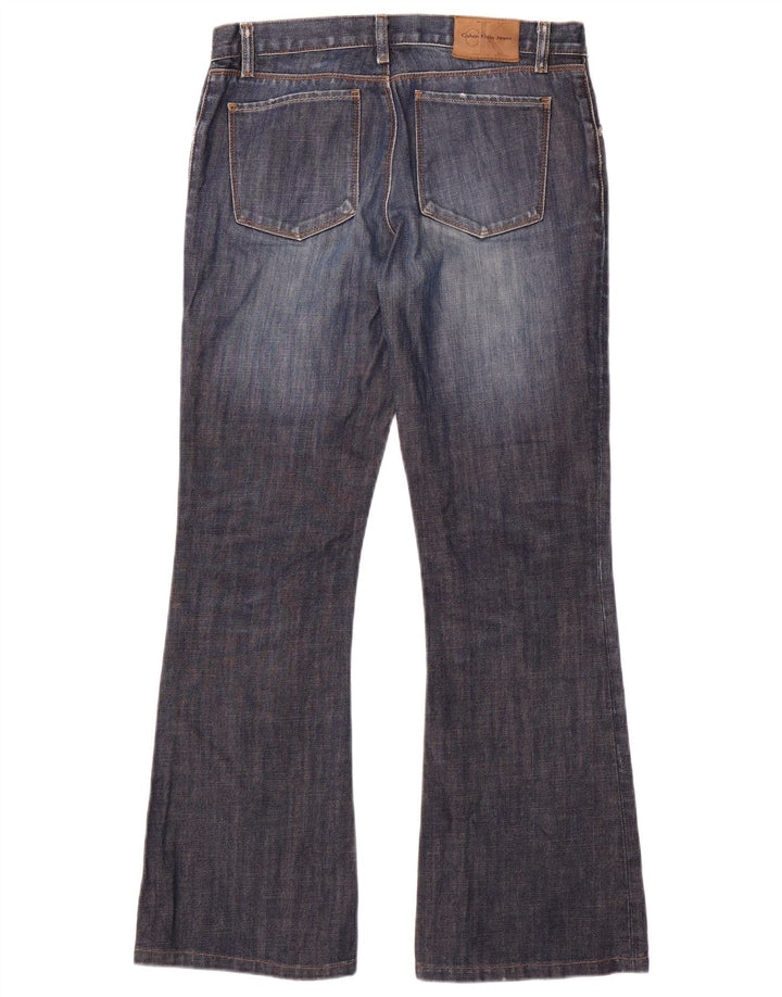 Calvin Klein Jeans Bootcut para Mujer W28 L29 Azul Marino