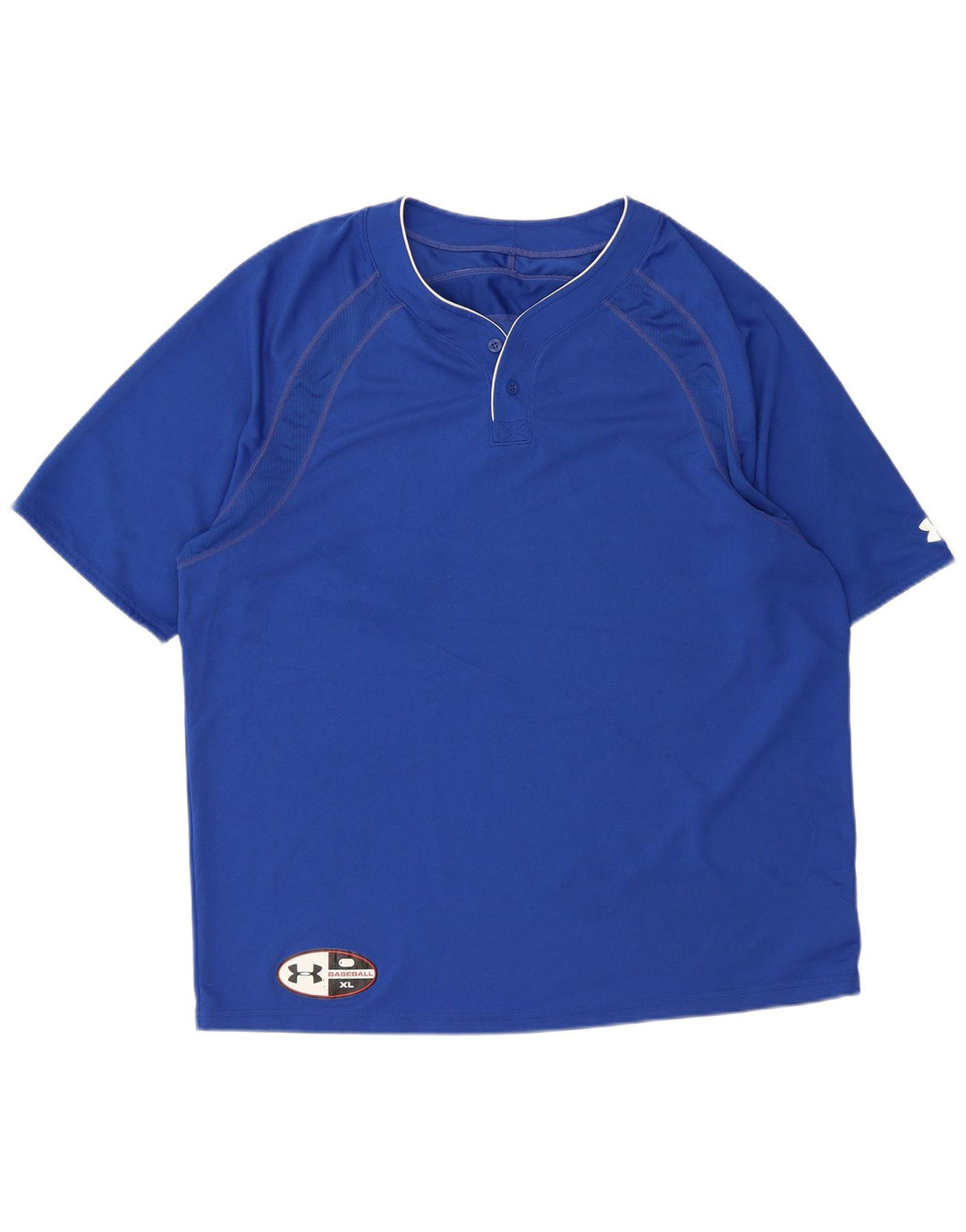 UNDER ARMOUR Camiseta de béisbol para hombre Top XL Poliéster azul