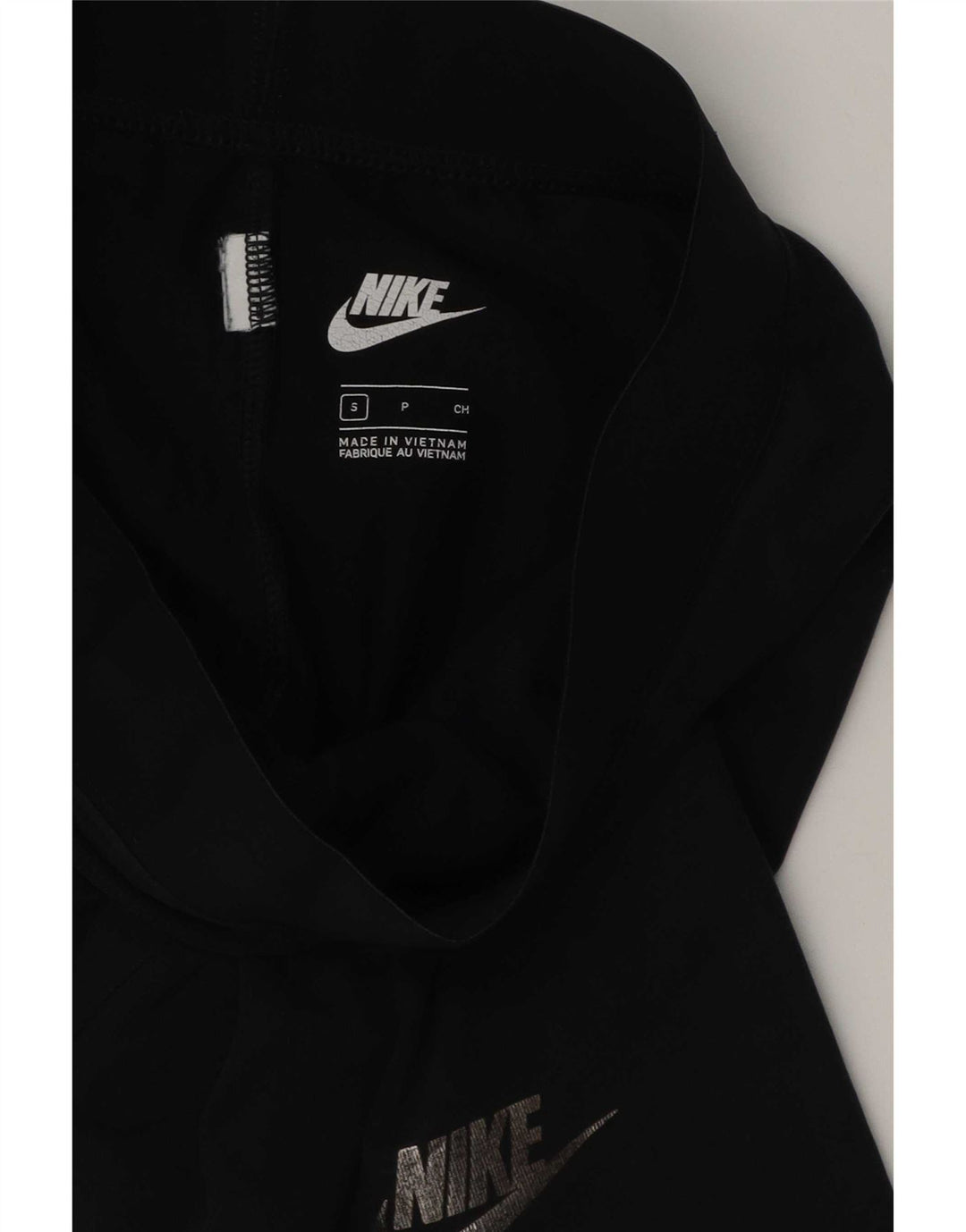 Nike Leggings gráficos para mujer UK 40 Small Negro Colorblock