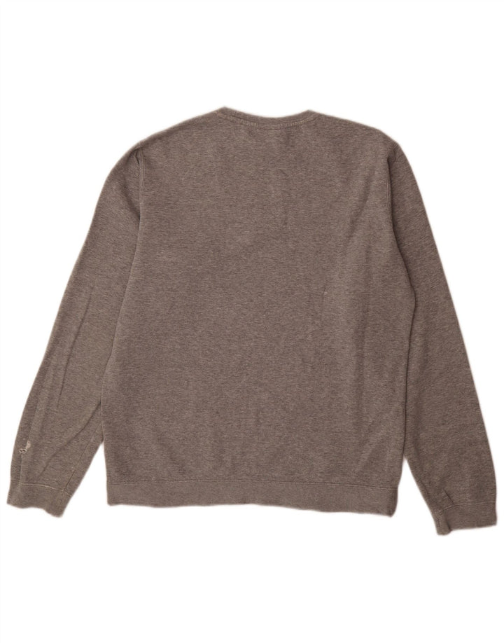 Sudadera Nike Hombre Jumper Gris Medio Algodón
