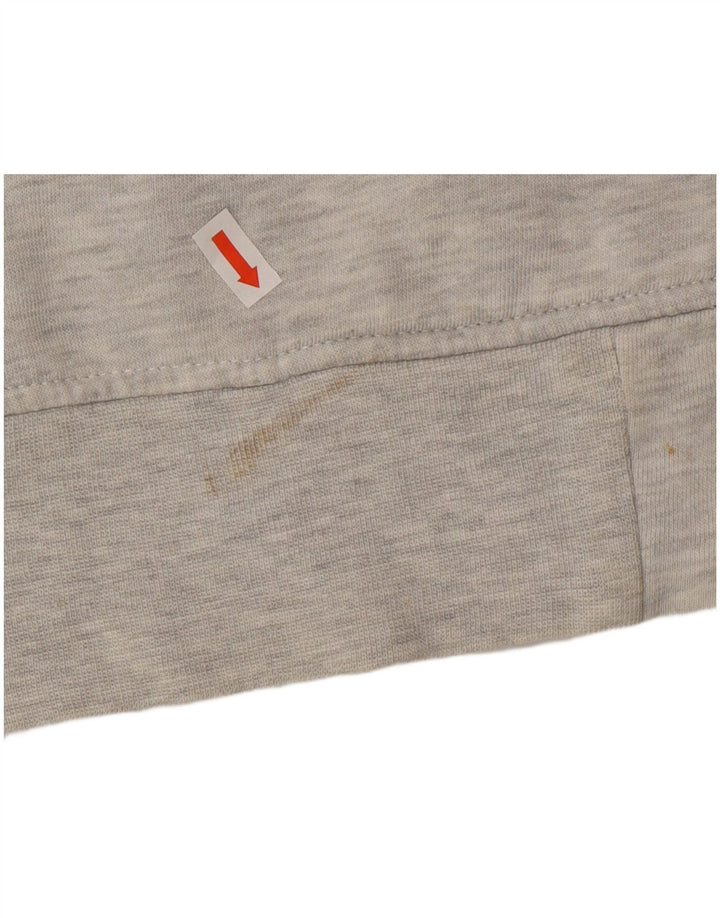 Ellesse - Sudadera con capucha y cremallera para hombre, talla grande, color gris