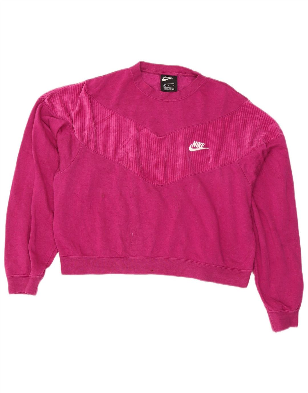 Nike - Sudadera extragrande para mujer, talla 40, color rosa mediano