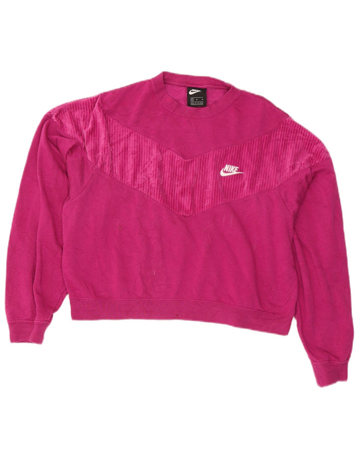 Nike - Sudadera extragrande para mujer, talla 40, color rosa mediano