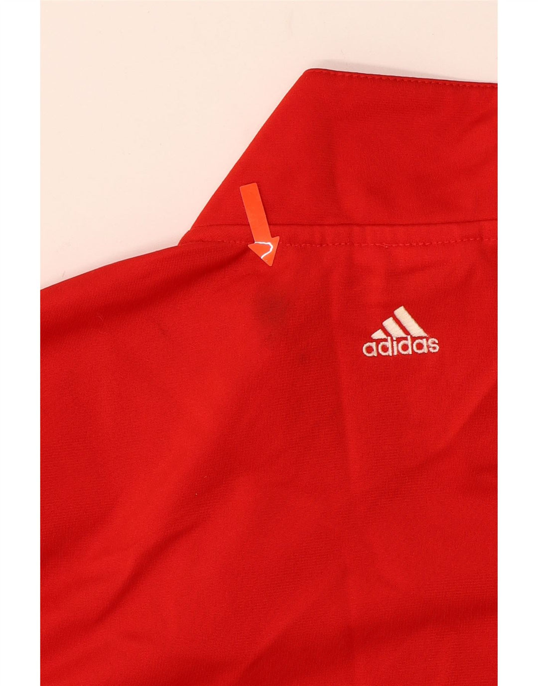 ADIDAS Chaqueta de chándal para niño 13-14 años Rojo Colorblock Poliéster