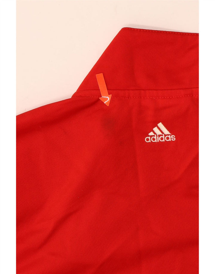 ADIDAS Chaqueta de chándal para niño 13-14 años Rojo Colorblock Poliéster