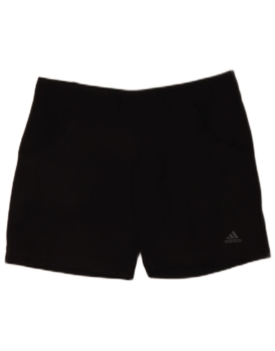 Adidas Mujer Climalite Sport Shorts UK 12 Medio Negro Poliéster