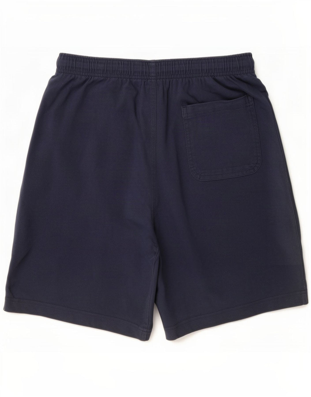Pantalones cortos deportivos Nike para hombre de algodón azul marino mediano