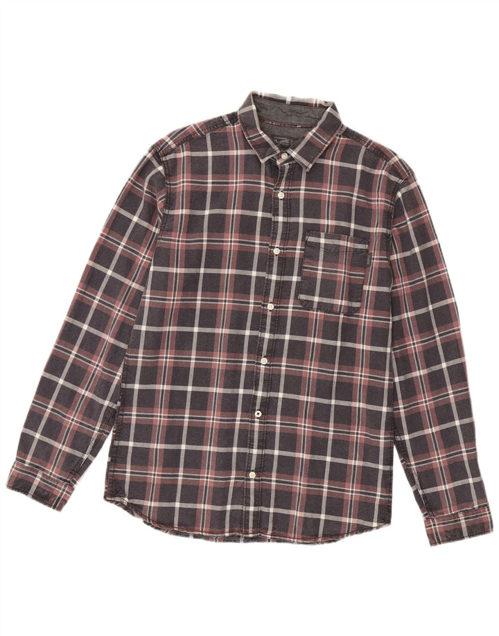 Camisa Jack & Jones Hombre Mediana Algodón A Cuadros Multicolor