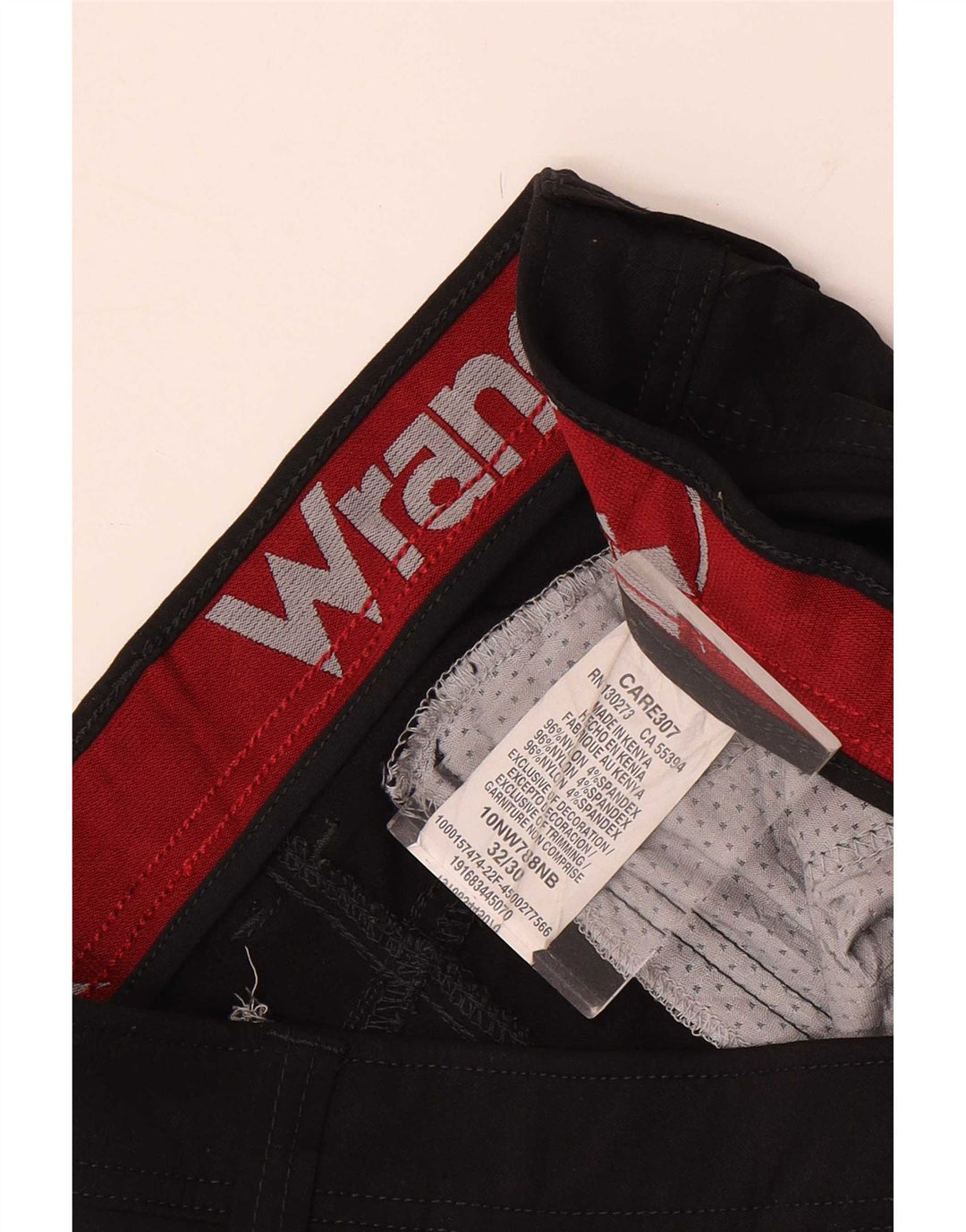 Wrangler Pantalones cargo ajustados para hombre W32 L30 Nylon negro
