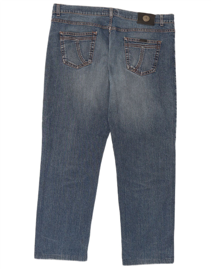 Vaqueros Trussardi Hombre Rectos W44 L30 Azul Algodón