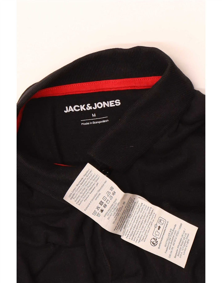 Polo Jack & Jones Hombre Algodón Negro Mediano