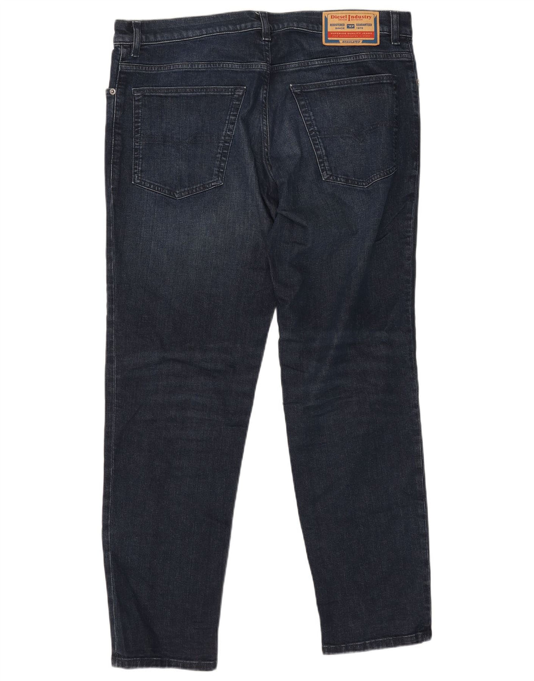 DIESEL Vaqueros Slim Hombre W36 L32 Azul Marino Algodón