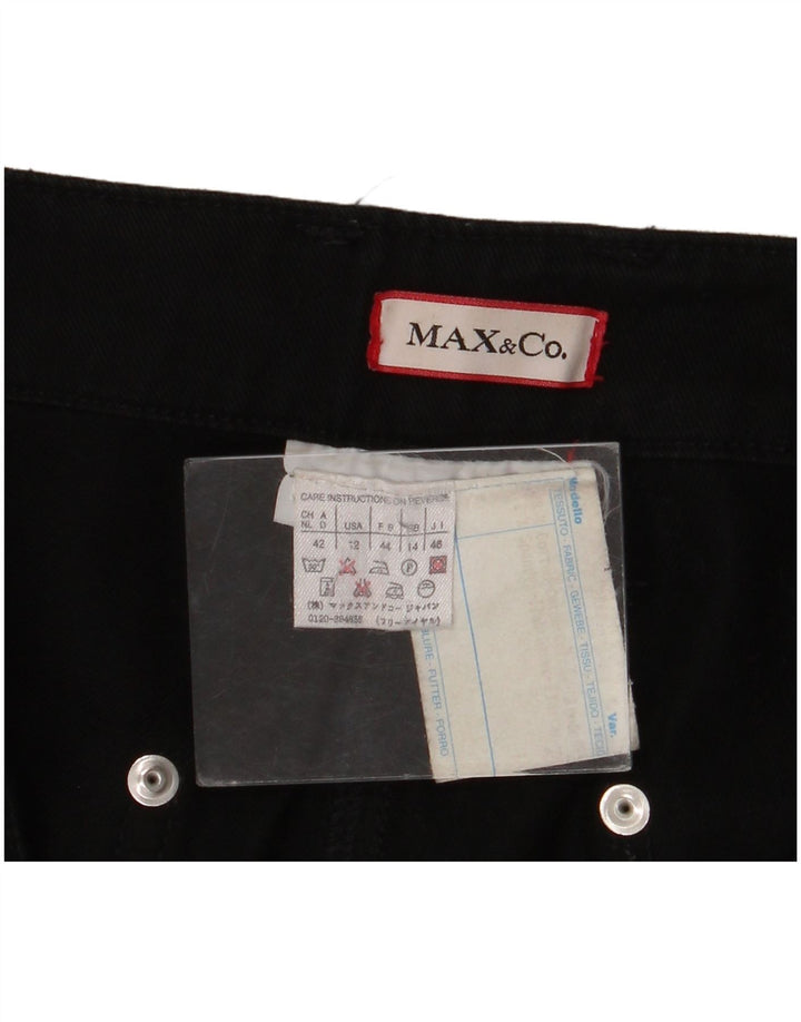 Max & Co. Bermudas para mujer UK 14 Large W36 Negro