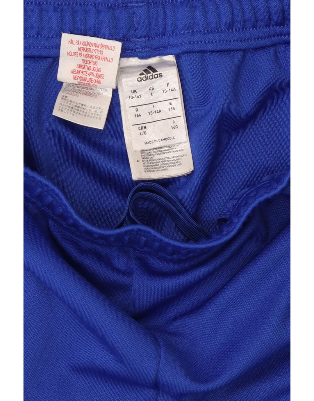 ADIDAS Pantalón Chándal Climacool Niño 13-14 Años Azul Poliéster