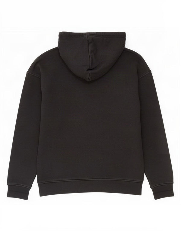 Adidas Mens Graphic Hoodie Jumper Medium Black Cotton