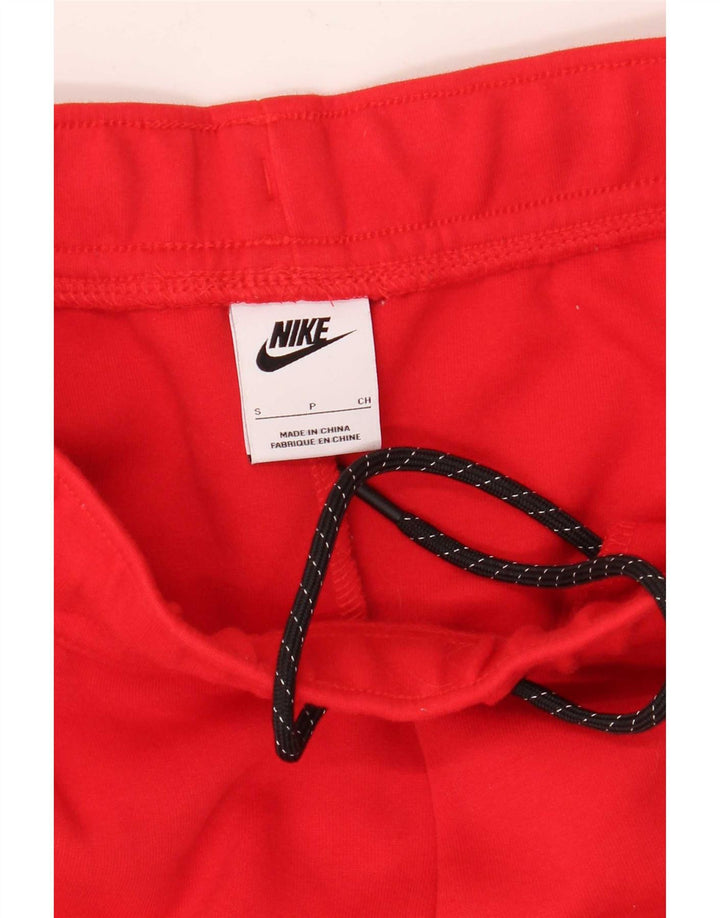 Nike Hombre Pantalones De Chándal Joggers Small Rojo Algodón