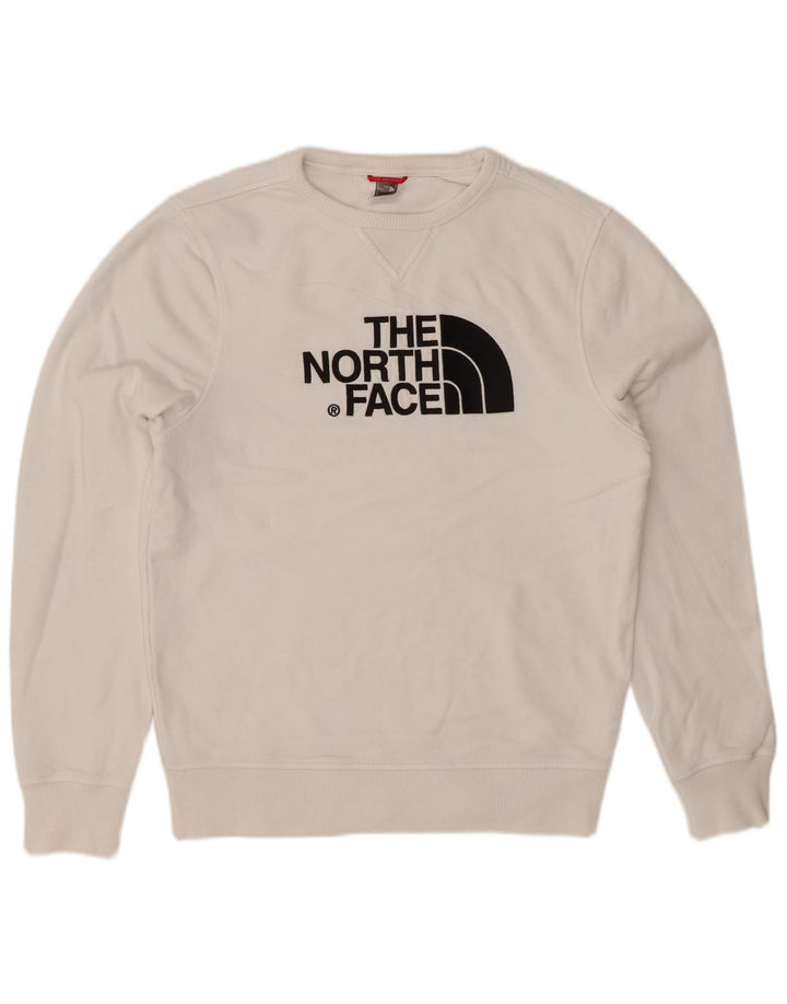 THE NORTH FACE Sudadera gráfica para hombre Jumper Small White Cotton