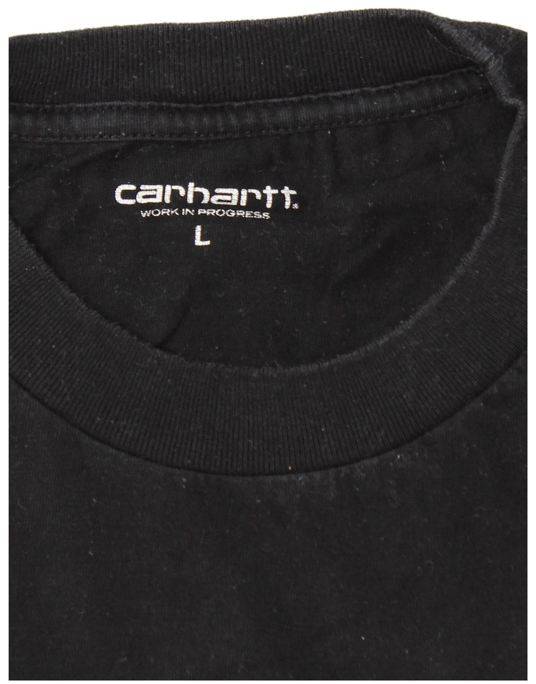 CARHARTT Camiseta gráfica para hombre Top grande de algodón negro