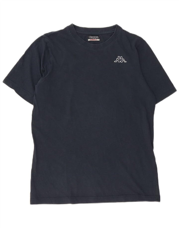 Kappa Hombre Camiseta Top Small Azul Marino Algodón