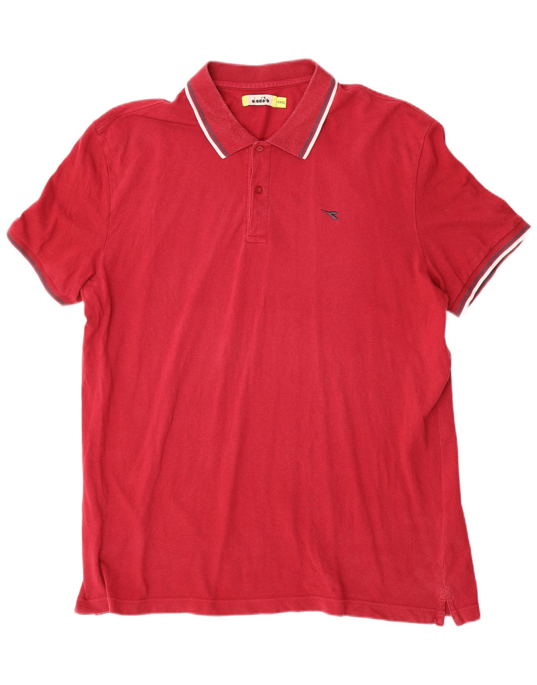 DIADORA Polo Hombre 3XL Rojo