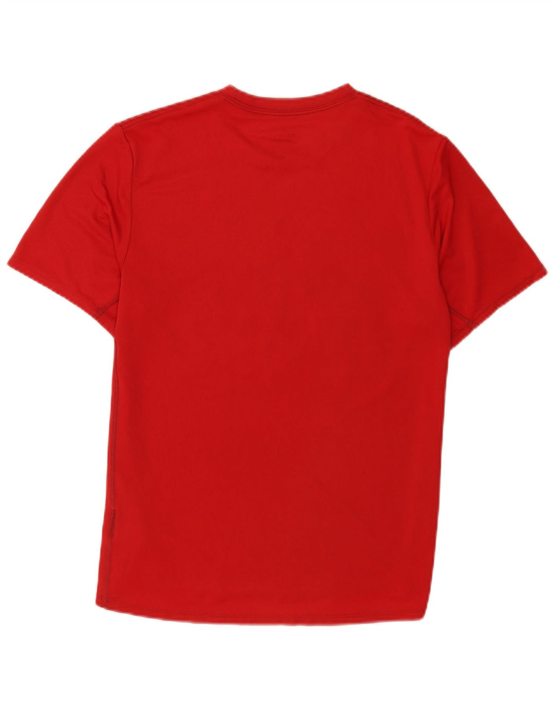 Nike - Camiseta gráfica para hombre, parte superior mediana, poliéster rojo