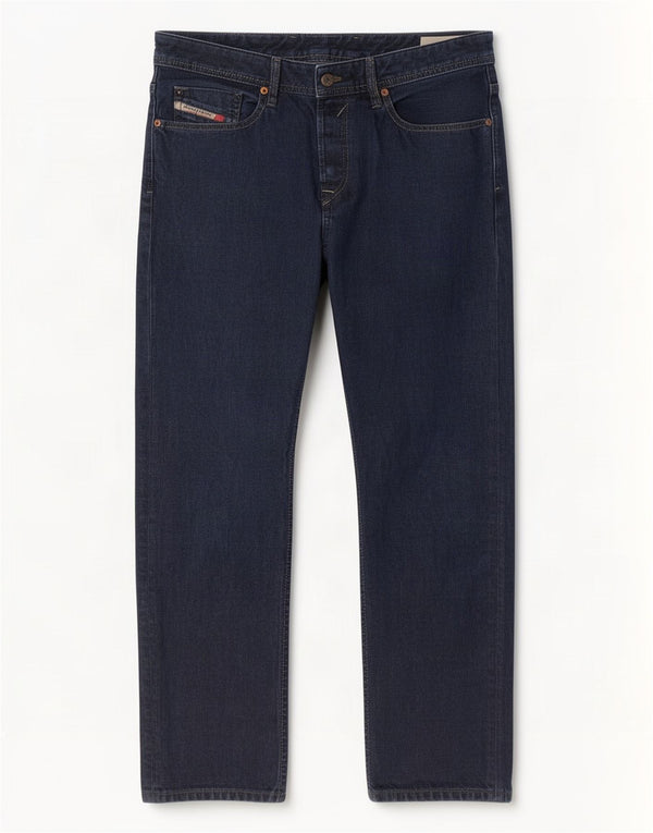 Diesel Hombre Waykee Regular Vaqueros Rectos W32 L32 Algodón Azul Marino