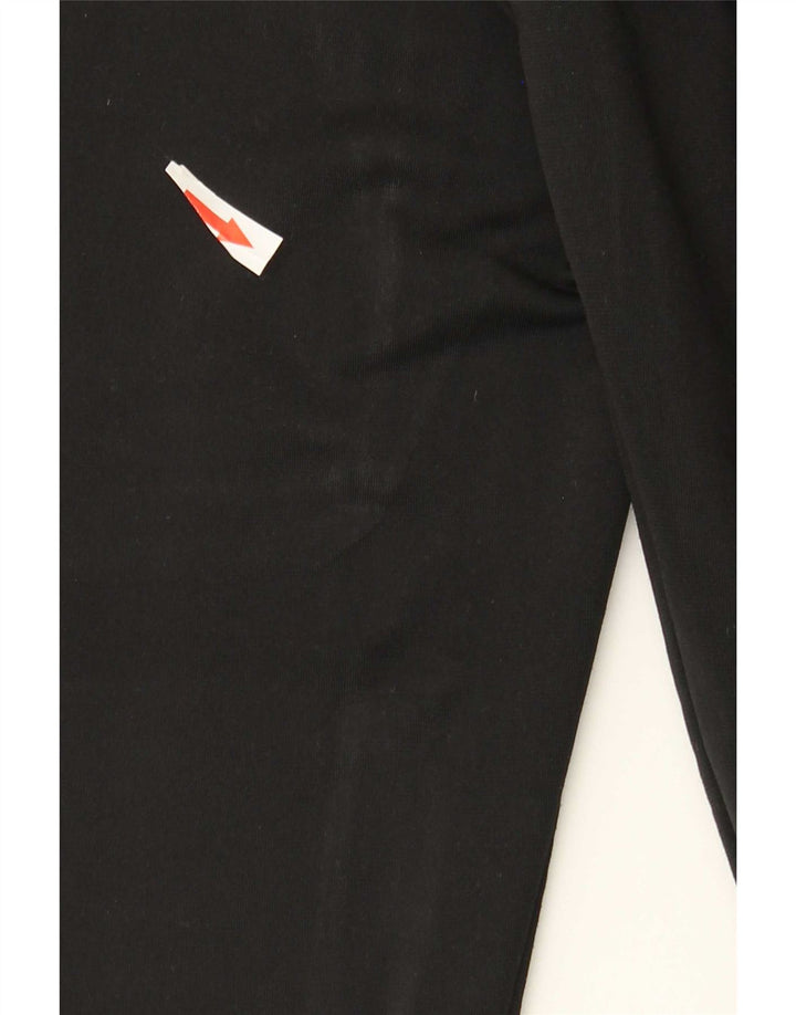 Kappa Hombre Pantalones De Chándal Gráfico Joggers Medium Negro Poliéster