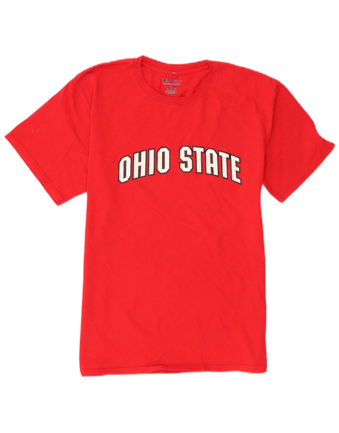 Champion Camiseta gráfica Ohio State para hombre, talla mediana, color rojo