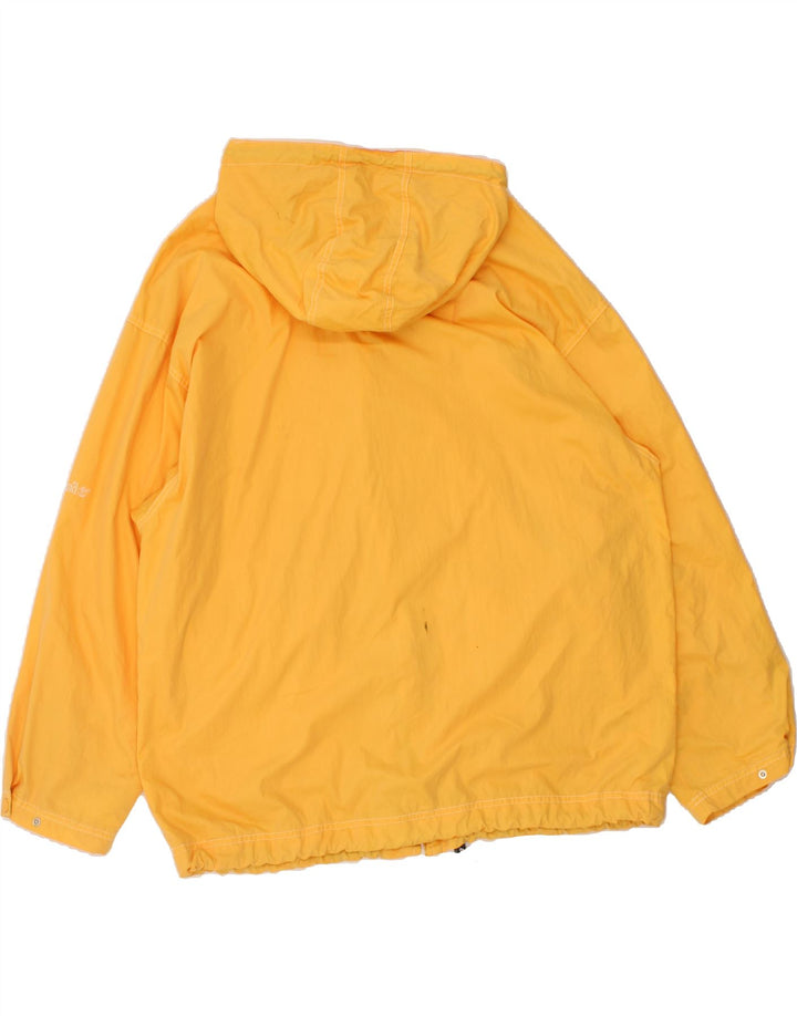 TIMBERLAND Chaqueta impermeable con capucha para hombre UK 40 Large Nylon amarillo