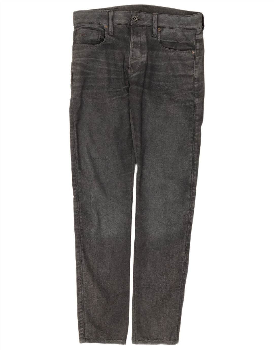 Vaqueros G-Star Hombre 3301 Slim W31 L34 Algodón Gris