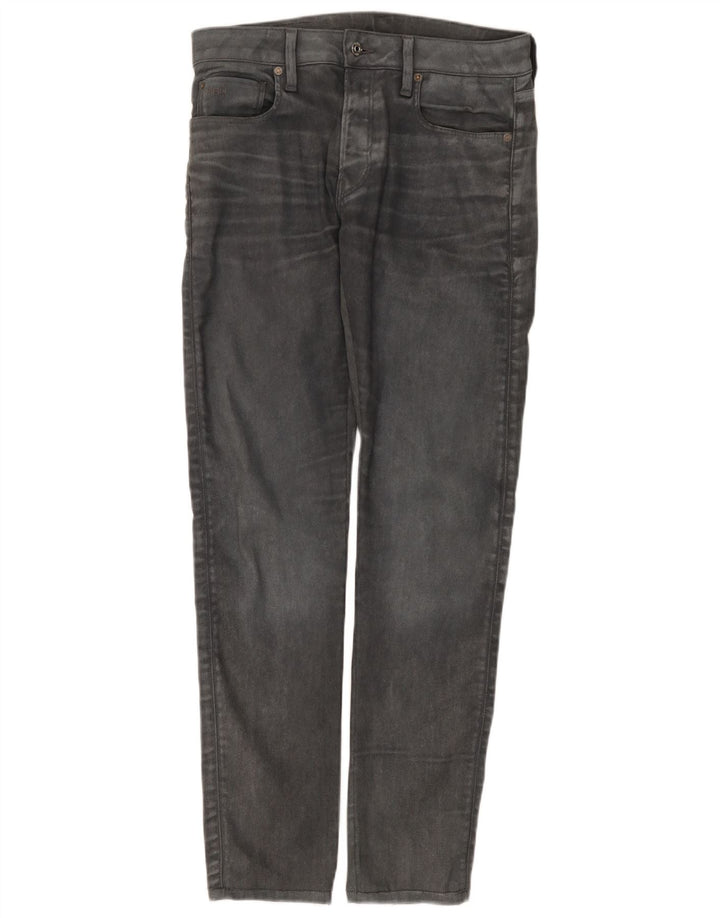 Vaqueros G-Star Hombre 3301 Slim W31 L34 Algodón Gris