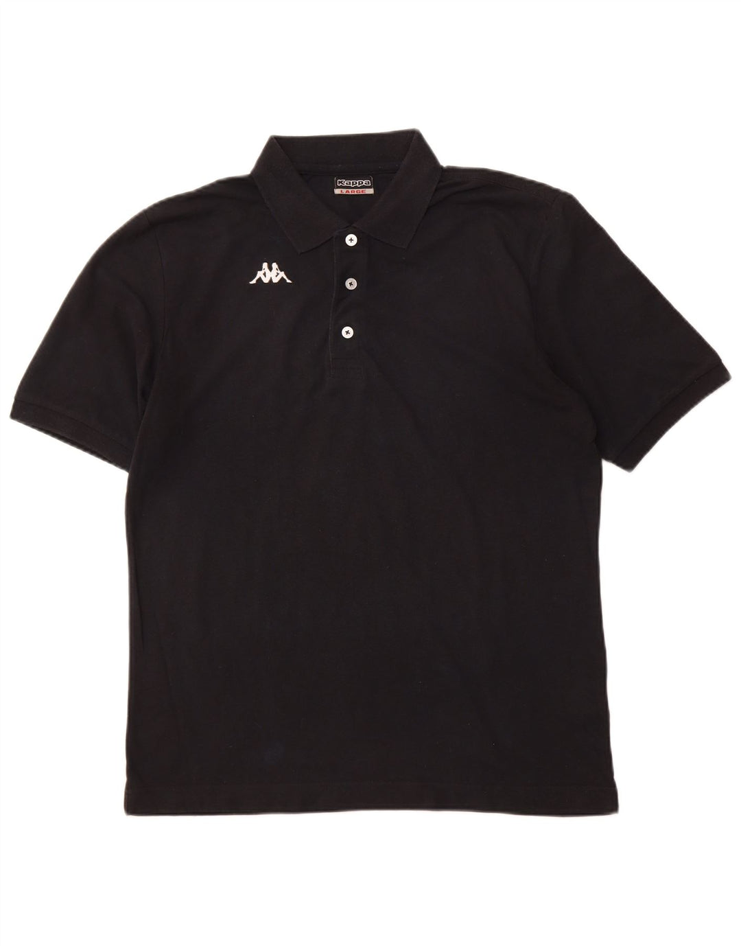 KAPPA Polo Hombre XL Algodón Negro