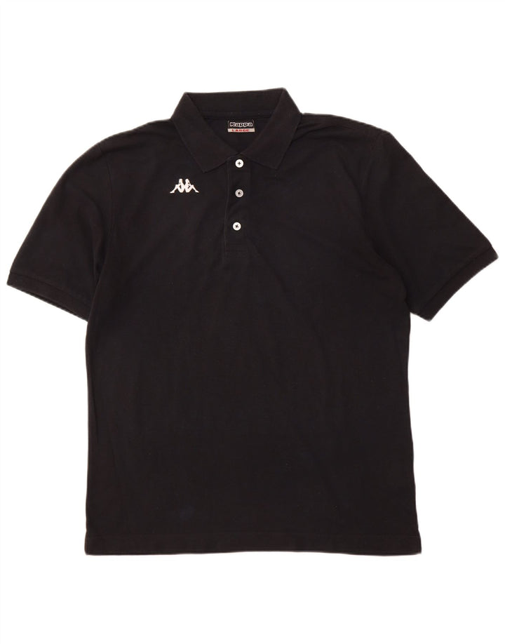 KAPPA Polo Hombre XL Algodón Negro