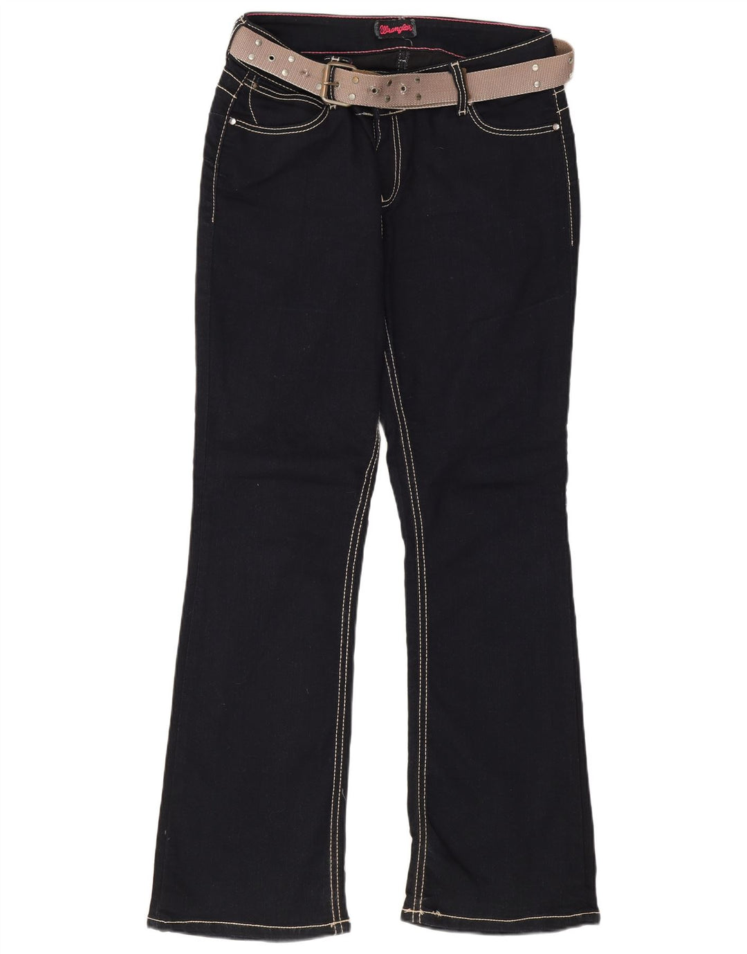 Vaqueros Wrangler Mujer Bootcut W32 L31 Algodón Azul Marino