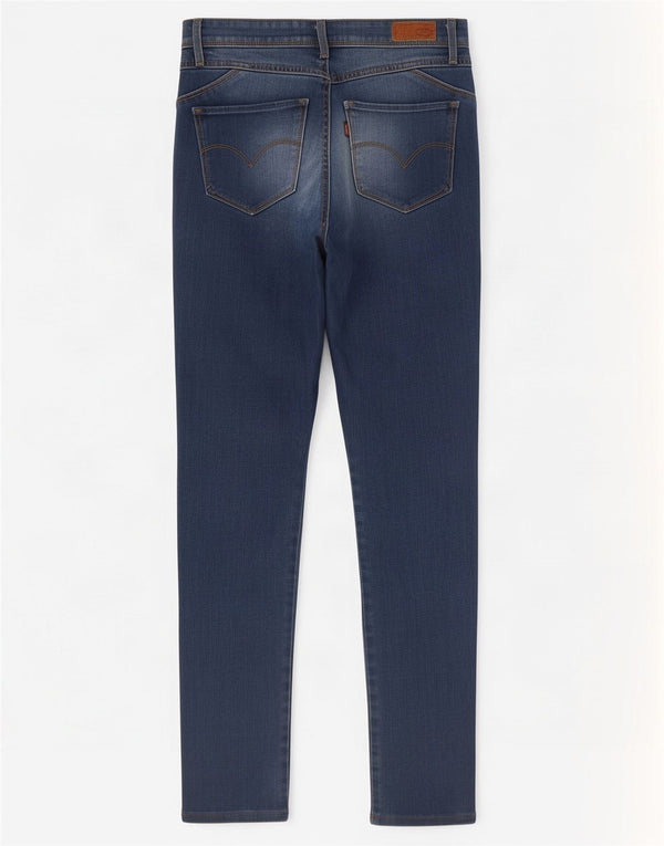 Levi's Vaqueros pitillo de talle medio para mujer W28 L30 Azul