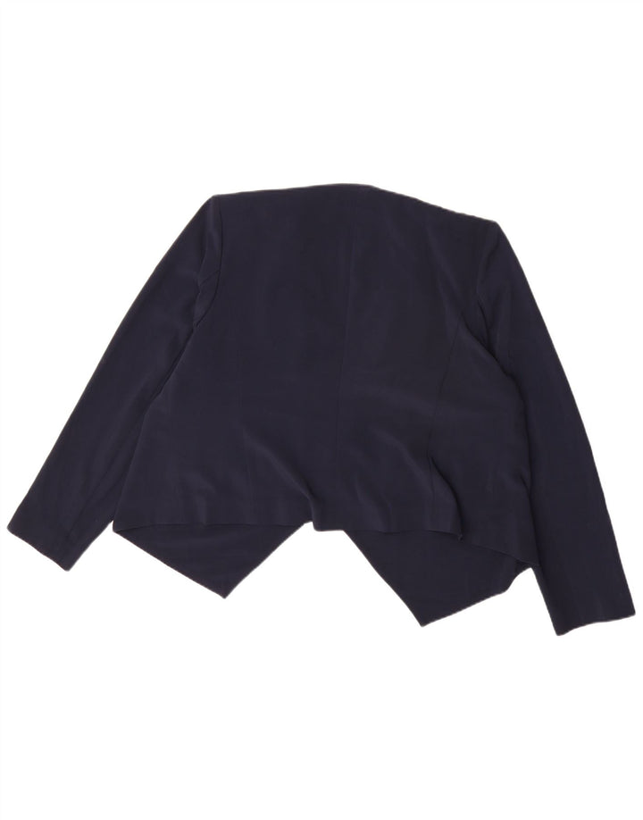 Marks & Spencer Top Bolero para mujer UK 46 Grande Poliéster azul marino