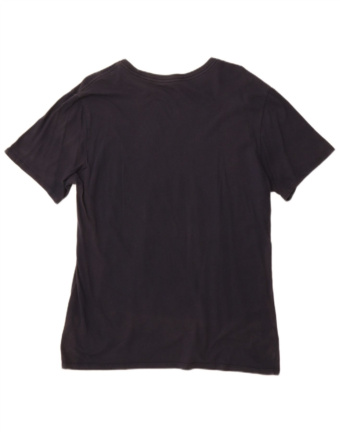 NIKE Camiseta gráfica para hombre Top grande de algodón azul marino