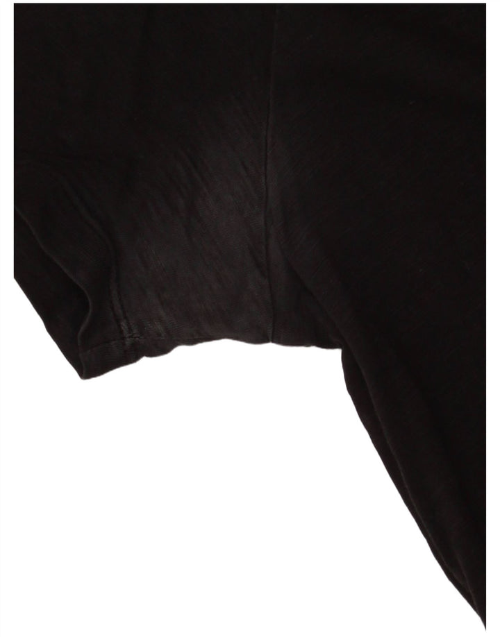 Jack & Jones Hombre Regular Fit Camiseta Top Medium Negro Algodón