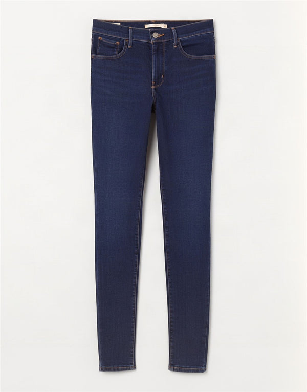 Vaqueros Levi's 720 Super Skinny para mujer W27 L30 Algodón azul marino