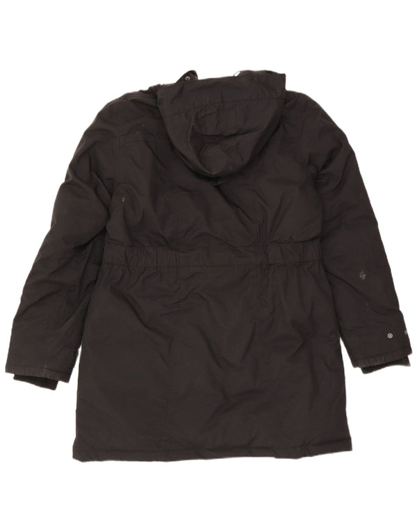 Abrigo acolchado con capucha para mujer Mountain Warehouse UK 44 Grande Poliéster negro