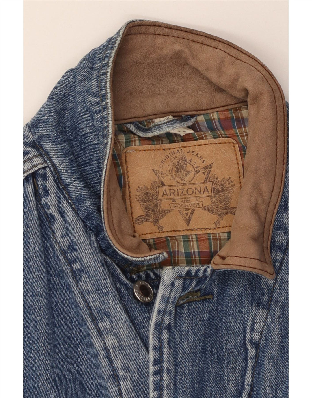 ARIZONA Chaqueta vaquera para hombre UK 40 Large Poliamida azul