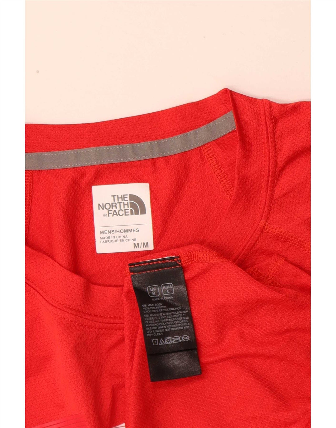 Camiseta The North Face Hong Kong Graphic Top Medium Rojo Poliéster para hombre