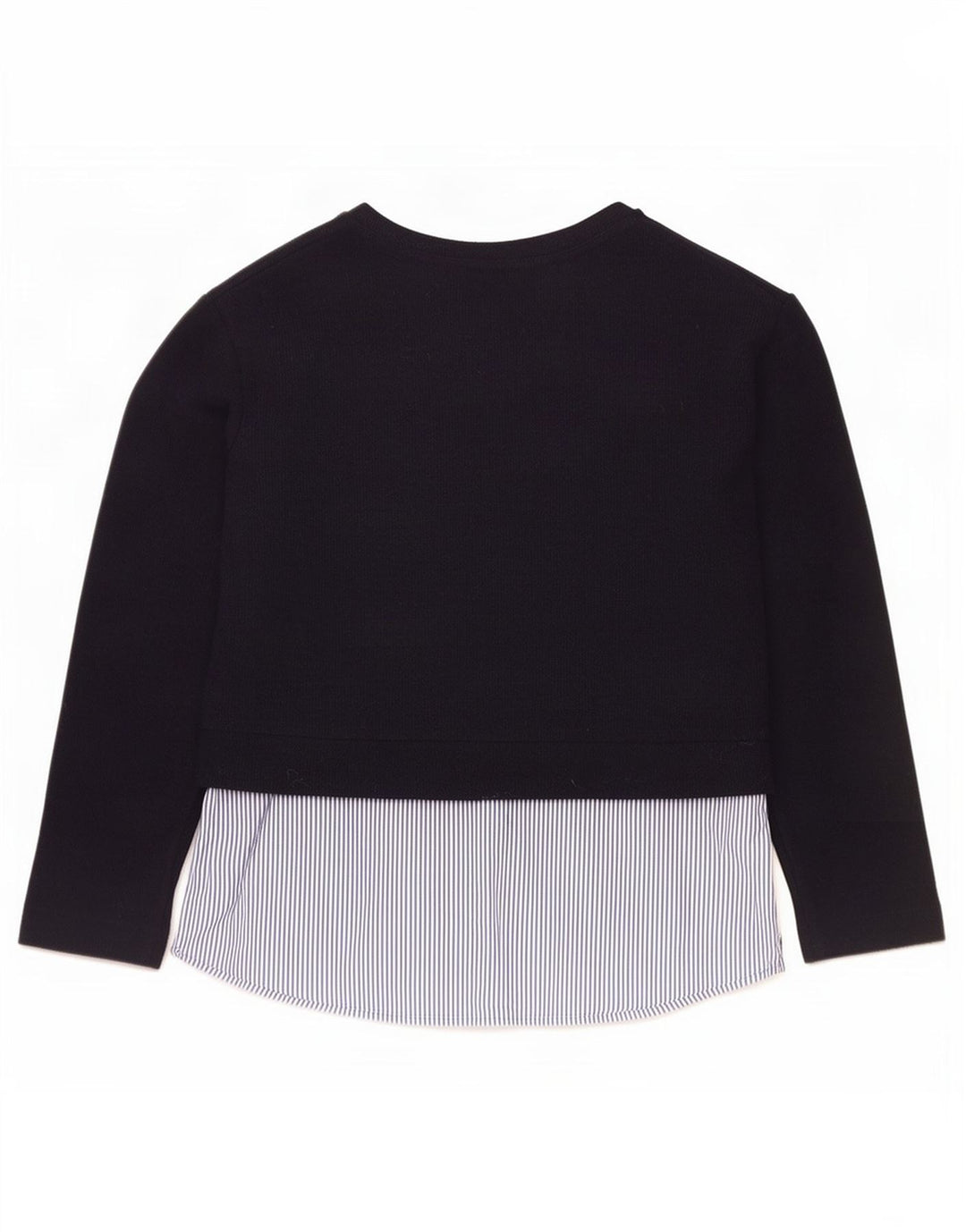 Marks & Spencer Top para mujer de manga larga UK 44 Large Azul marino Colorblock