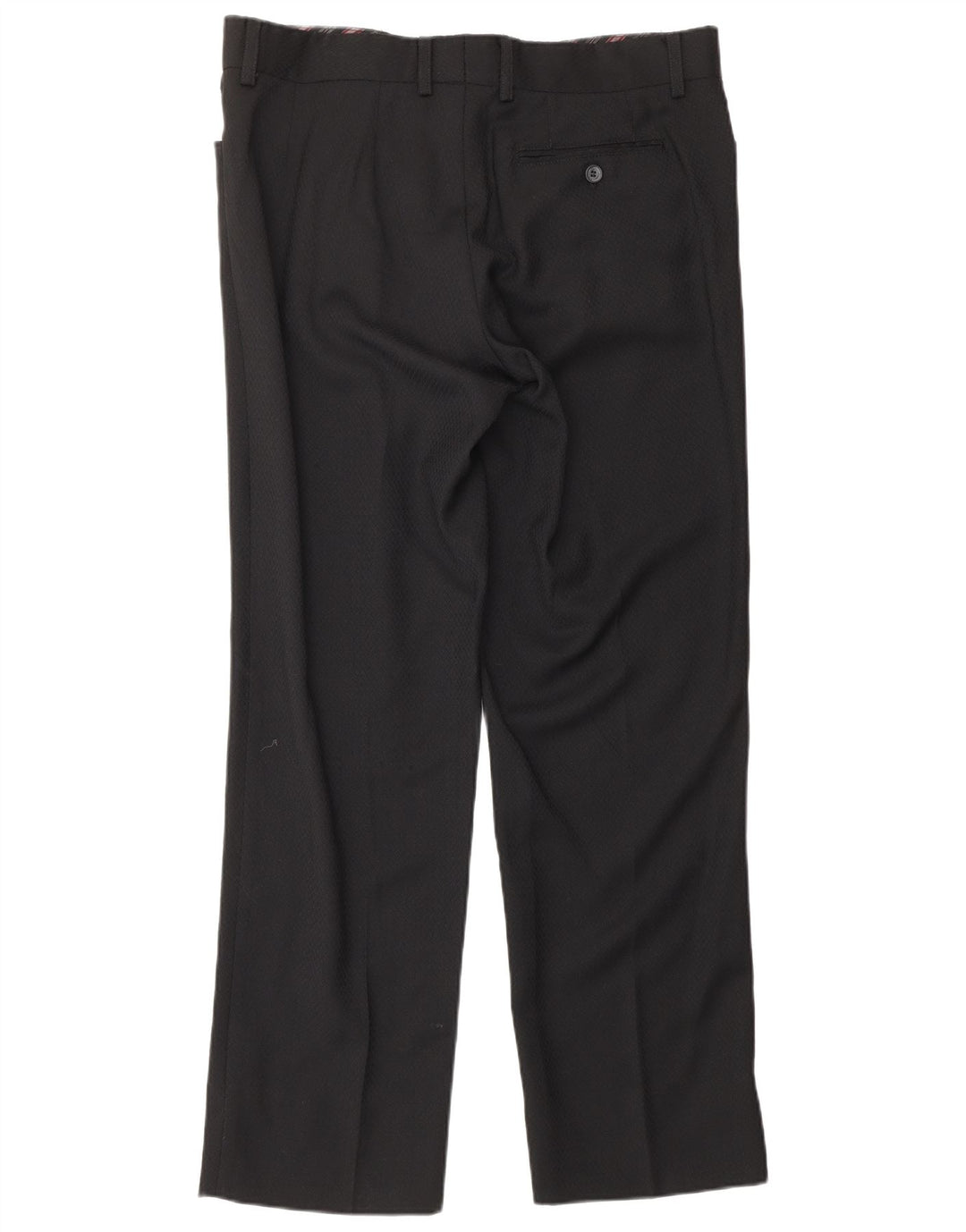 DOLCE & GABBANA Traje de 2 piezas para hombre IT 50 Large W36 L31 Lana virgen negra