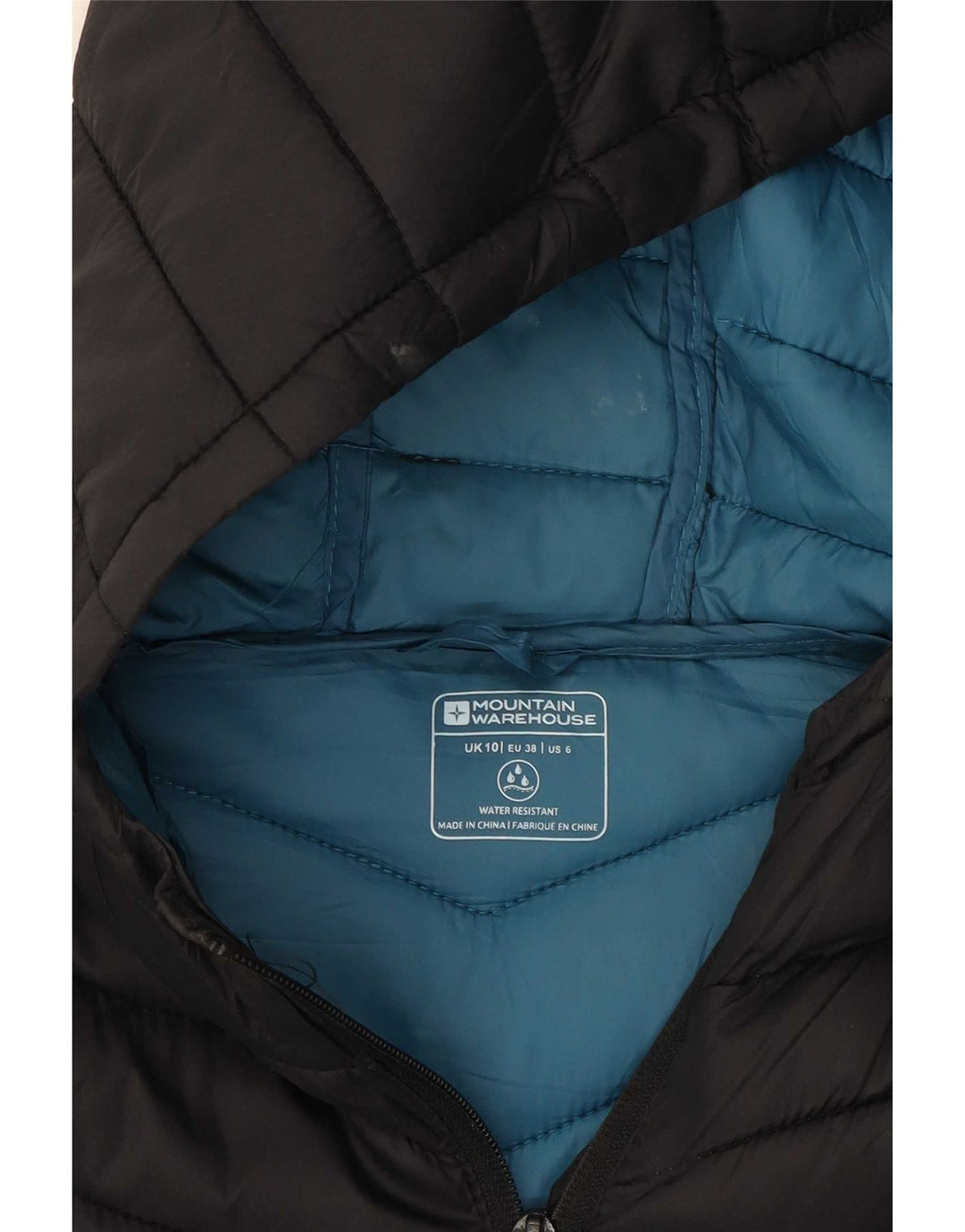 Chaqueta acolchada con capucha para mujer Mountain Warehouse UK 40 Small Black